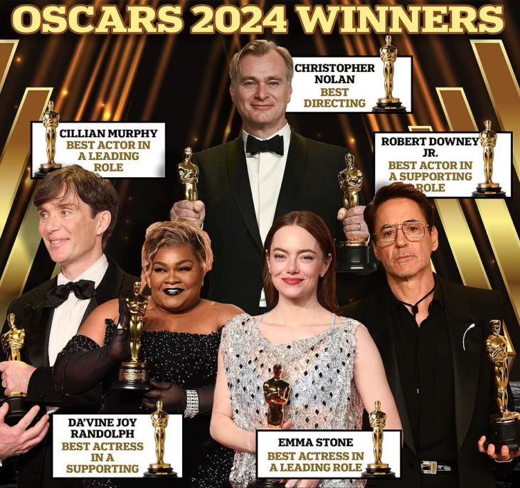 Cinema’s Biggest Night: Highlights from Oscars 2024