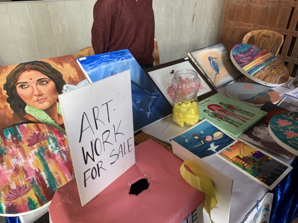 fundraising stalls all proceeds directly donated for treatment. Photo: Sadia Afrin Doha