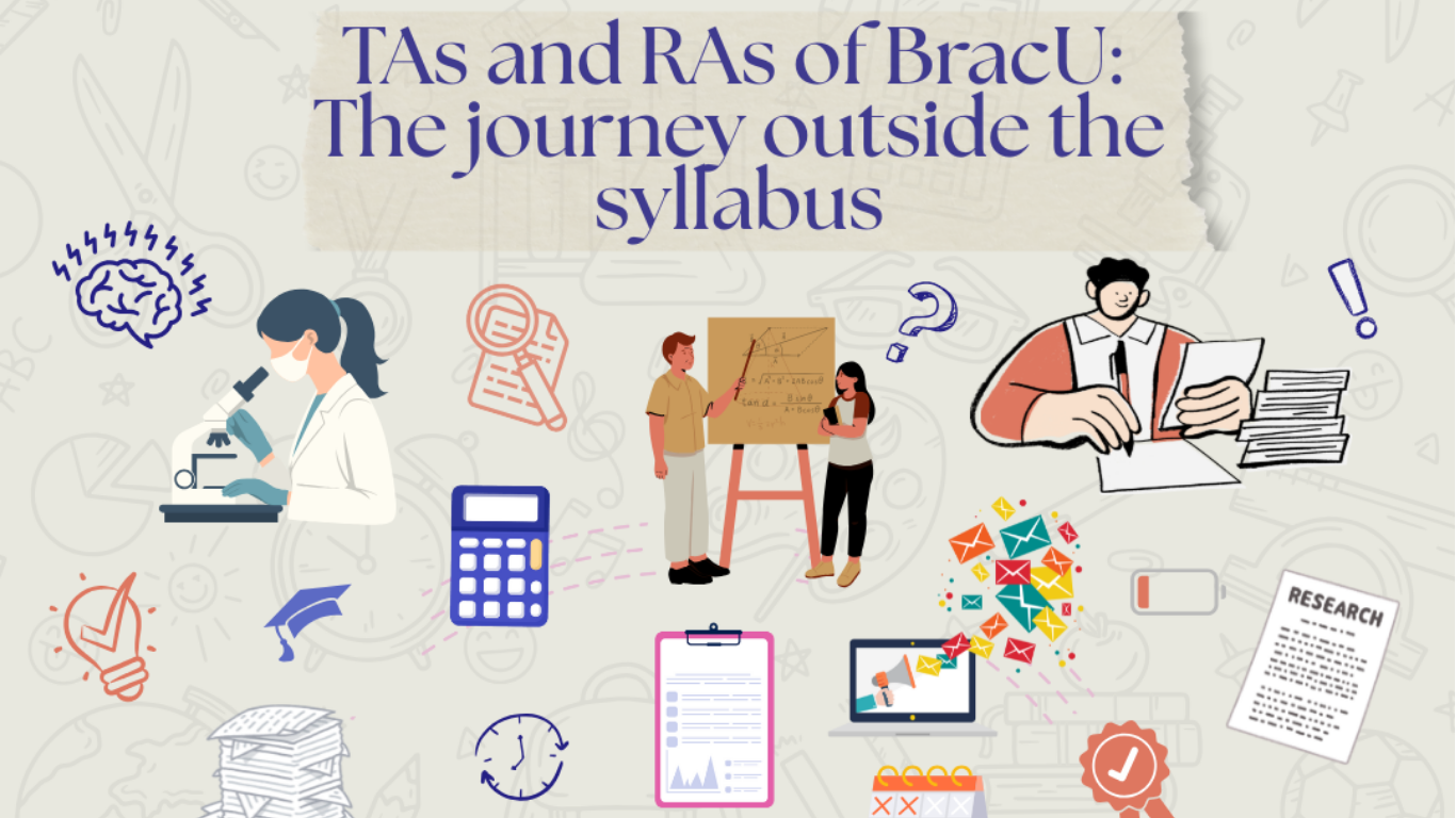 TAs and RAs of BracU: The journey outside the syllabus