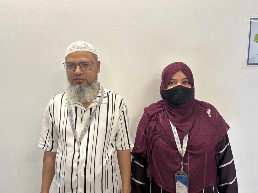 আব্দুর রশিদ এবং নাজমিন নাহার Photo credit - Maisha Marium