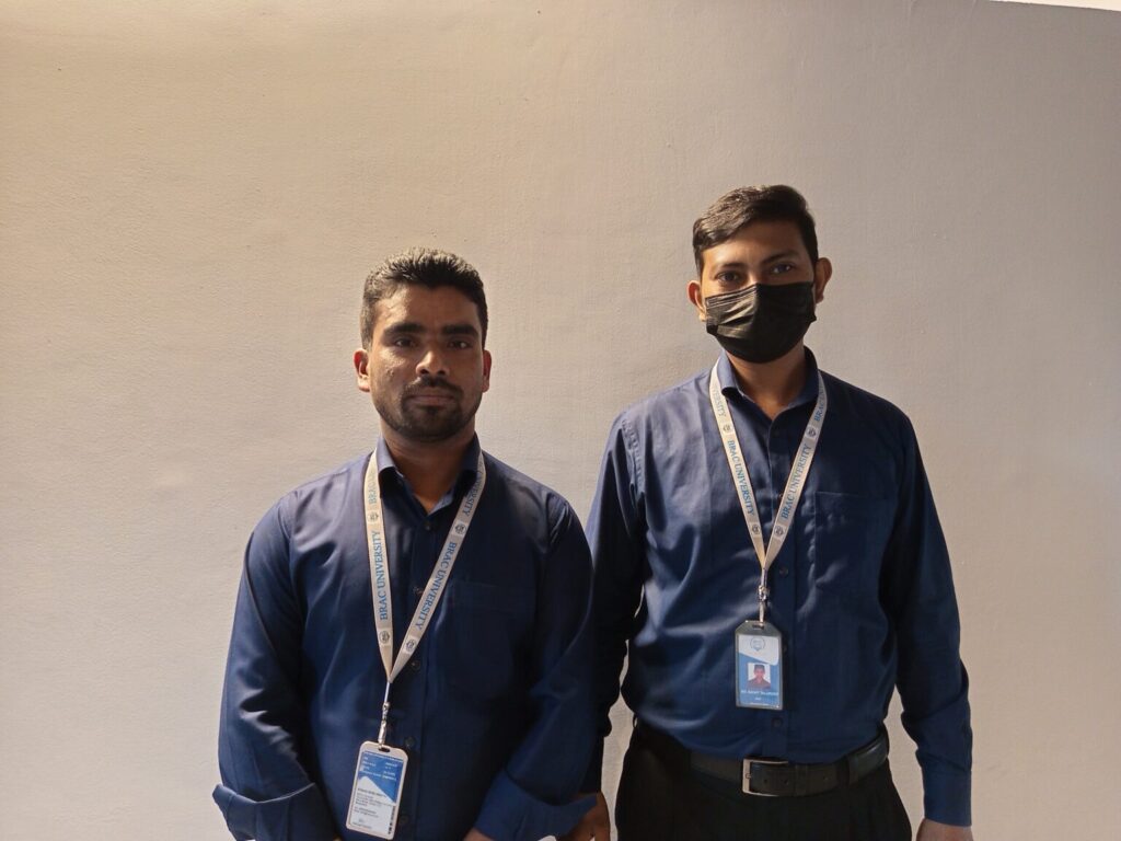 সুকান্ত সোমদ্দার এবং মোহাম্মদ রাহাত তালুকদার(Photo Credit -Kanita Rydwana